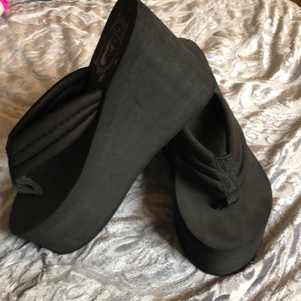 Y2K ultra platform wedge sandal